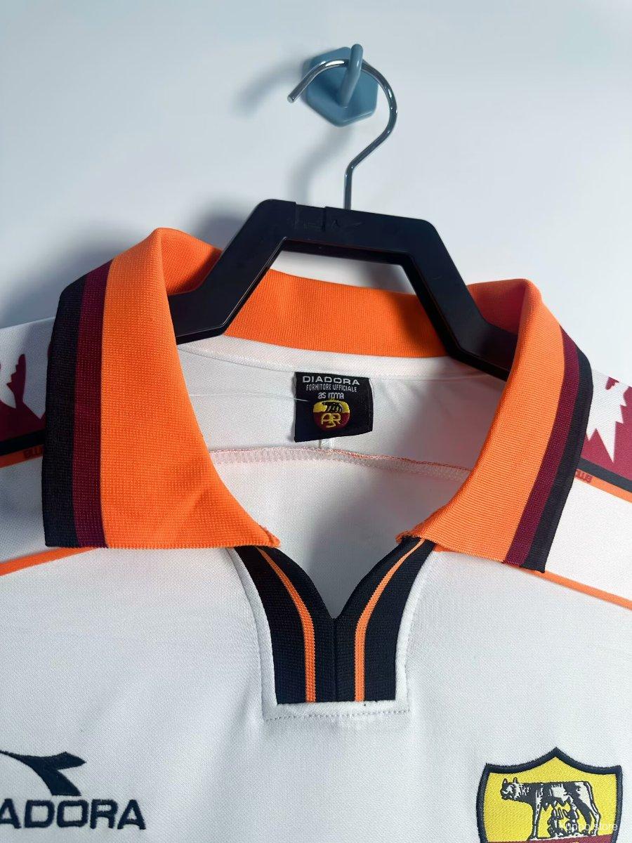 Camisola Manga Comprida AS Roma 1998-99 Alternativa