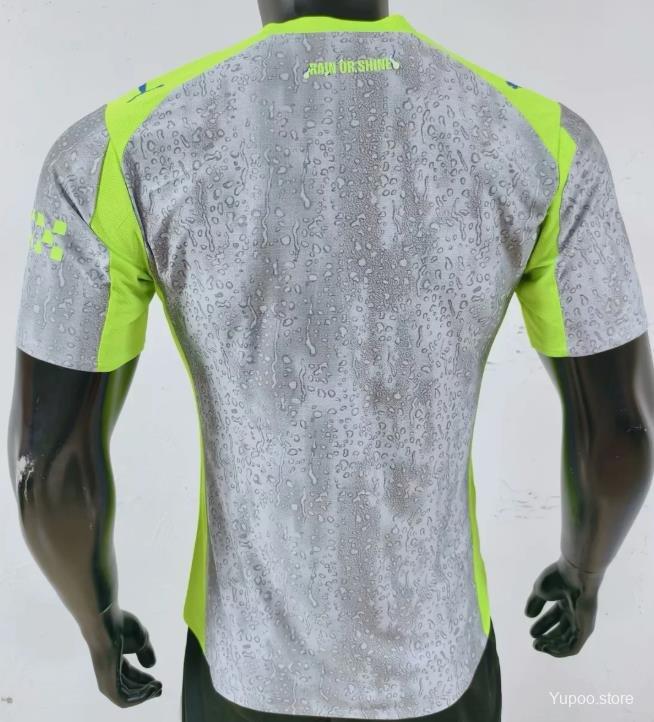 Camisola MCI 2025-26 Alternativa Cinzenta Versão Jogador