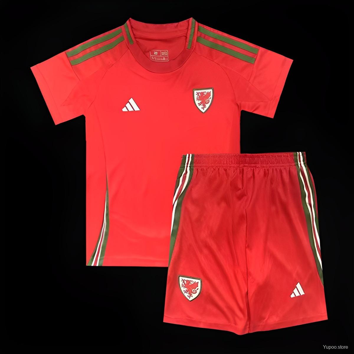 Kit Criança Pais de Gales 2024 Principal