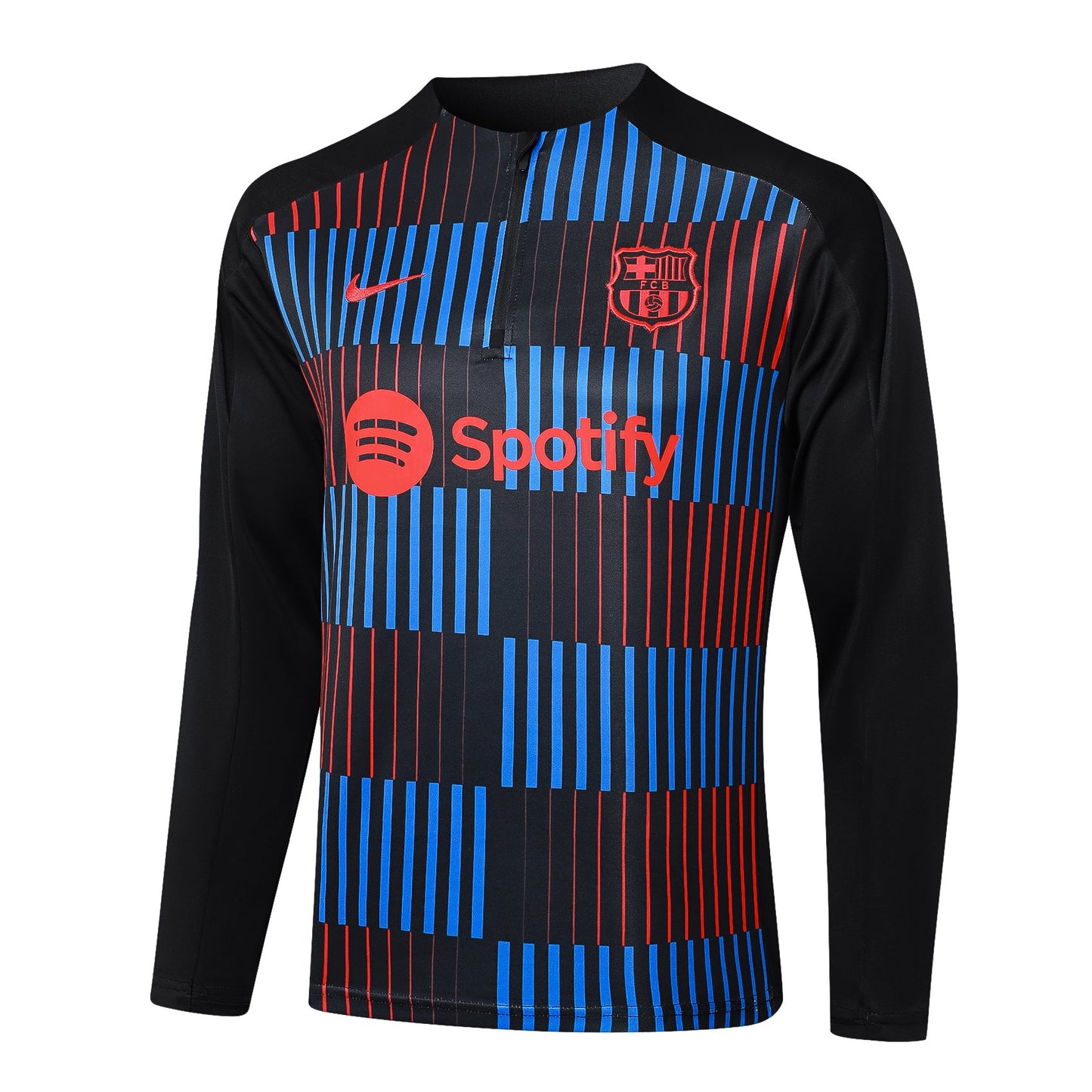 Fato de Treino FC Barcelona 2024-25 - Camisola com Fecho
