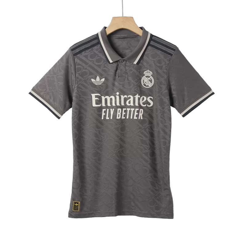 Camisola Real Madrid CF 2024-25 Alternativa Preta Versão Adepto (Entrega Imediata)