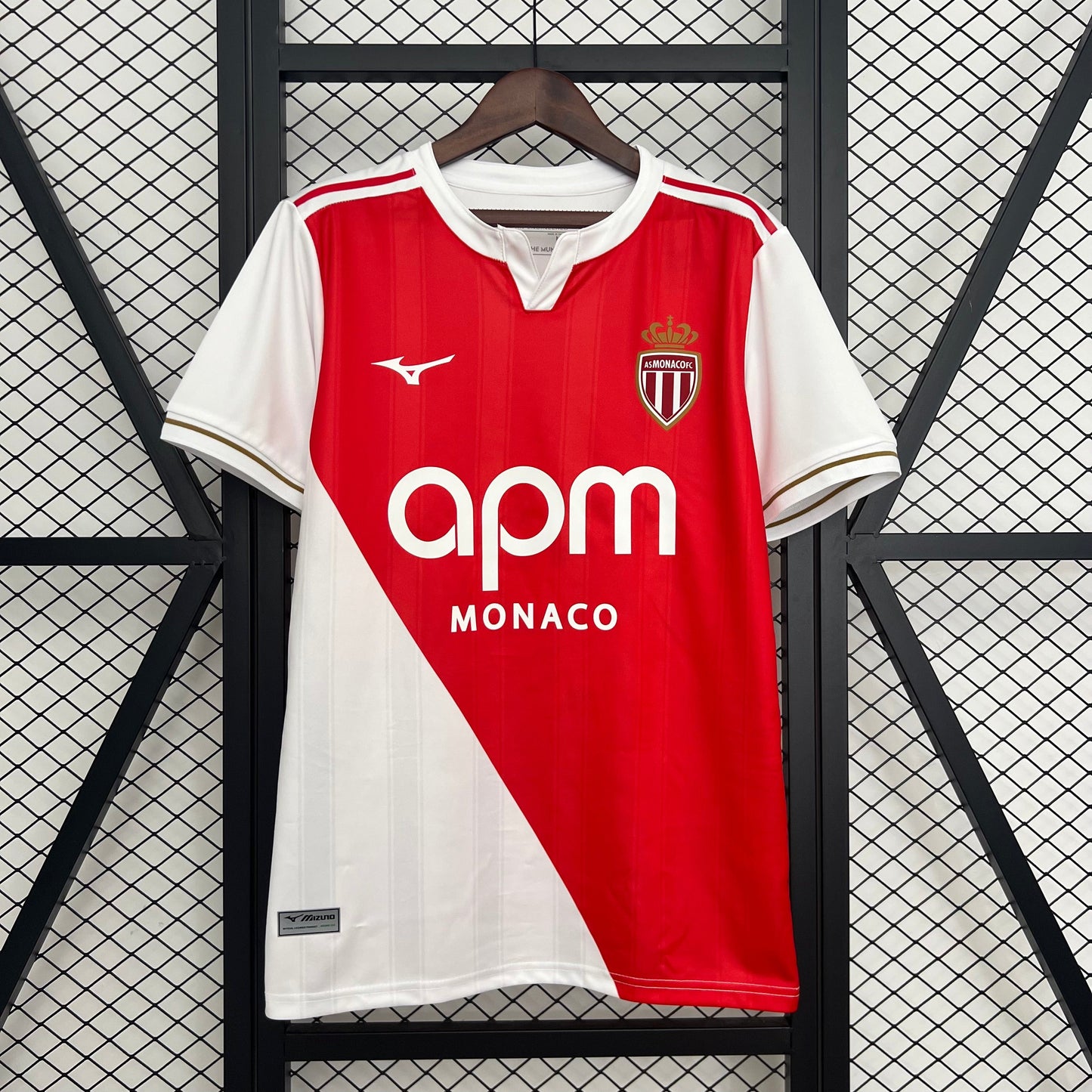 Camisola AS Monaco 2025-26 Principal Versão Adepto