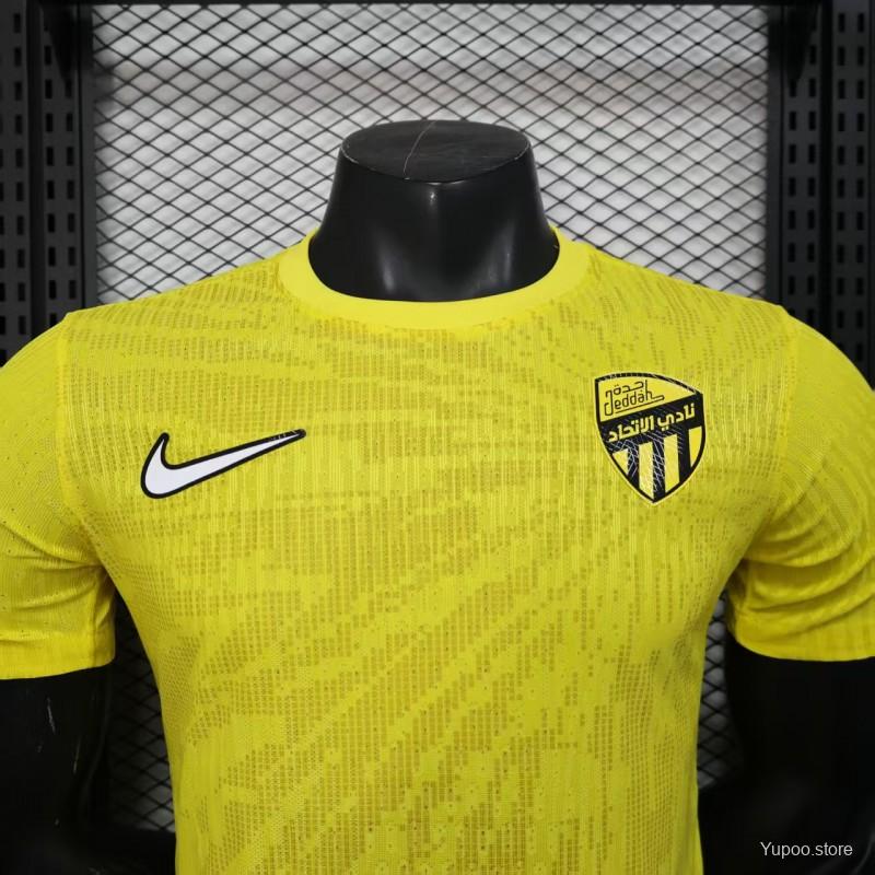 Camisola Al-Ittihad Club 2025-26 Edição Especial Versão Jogador