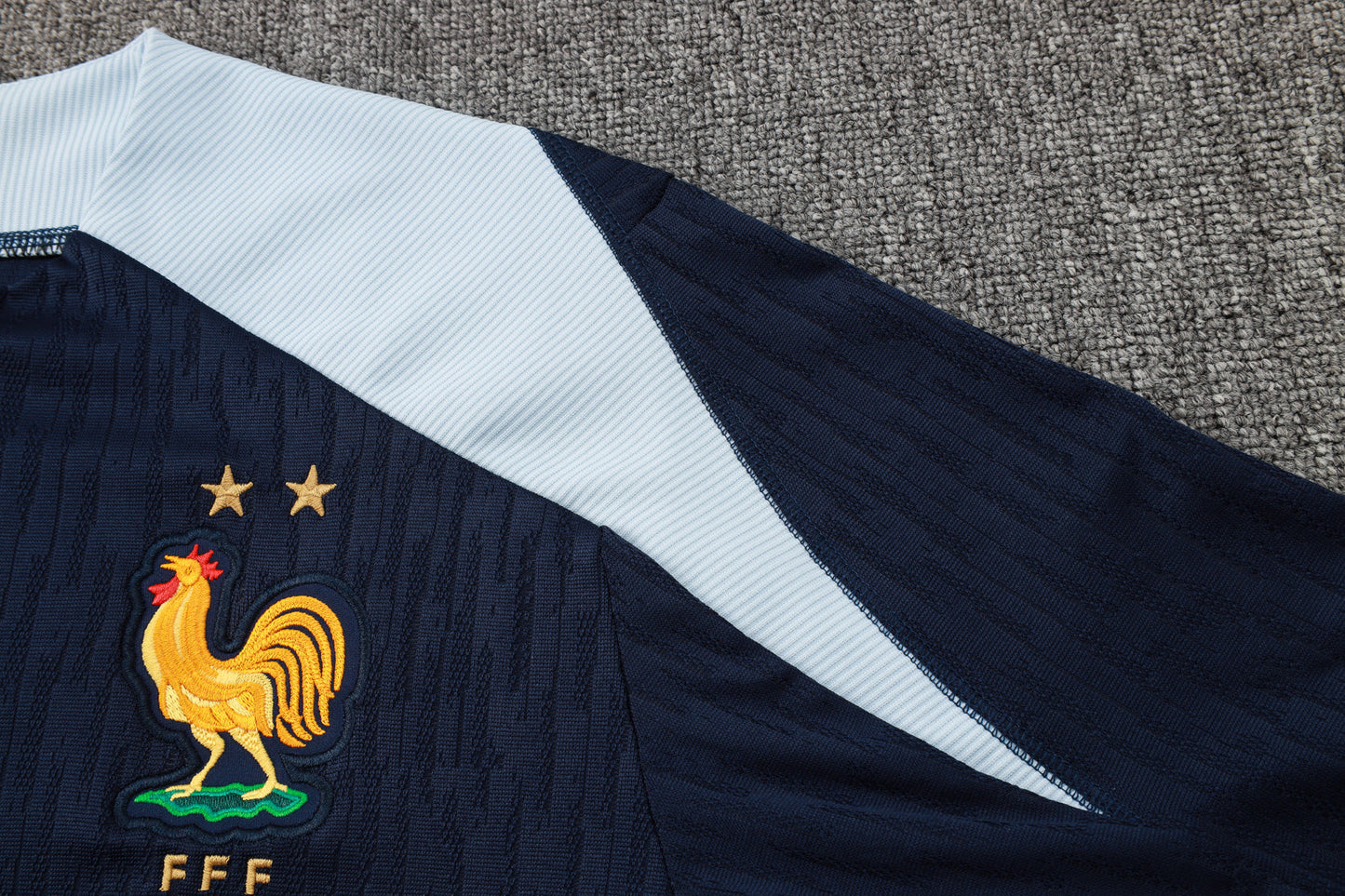 Fato de Treino França 2024 - Camisola com Fecho