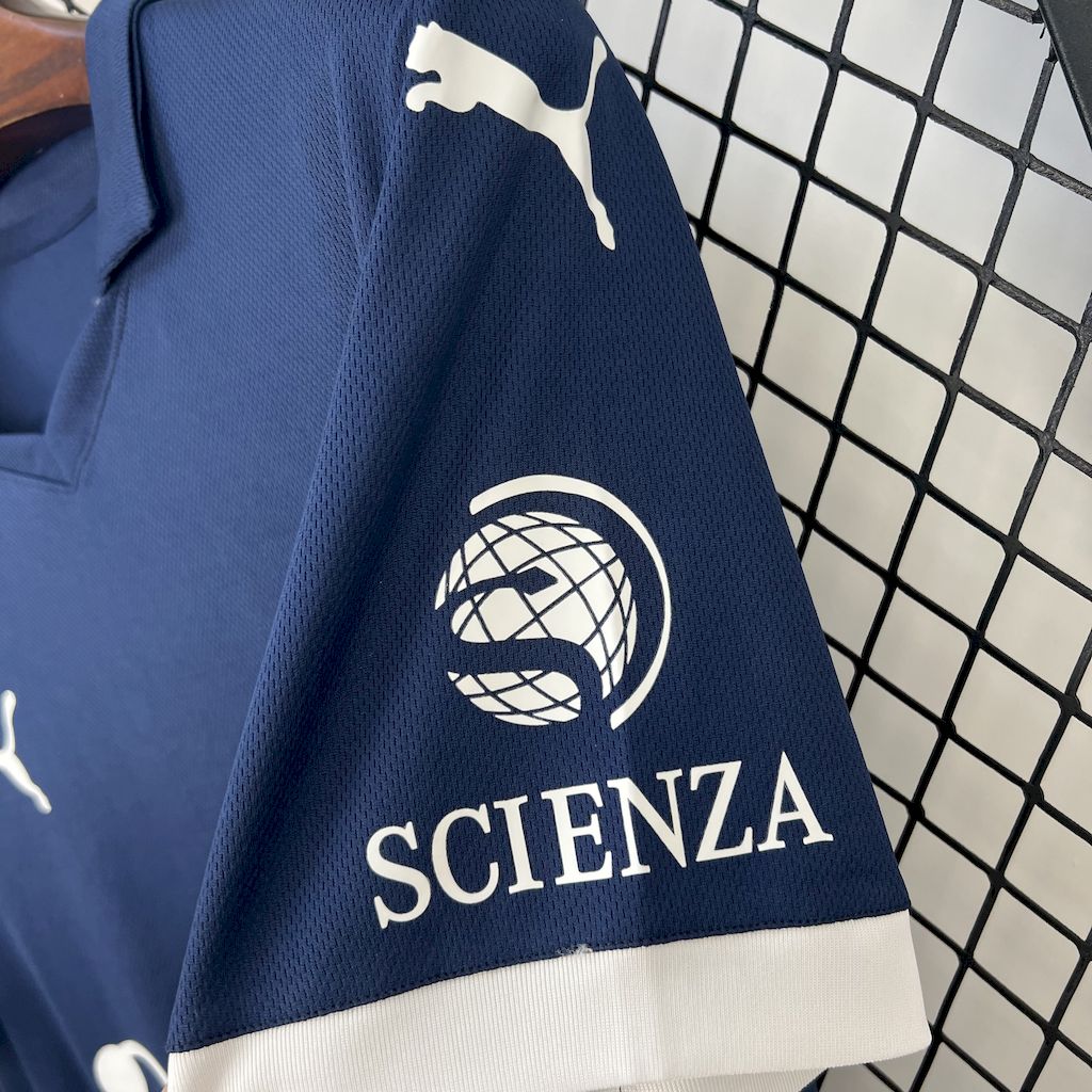 Camisola CA Independiente 2025-26 Alternativa Azul Versão Adepto