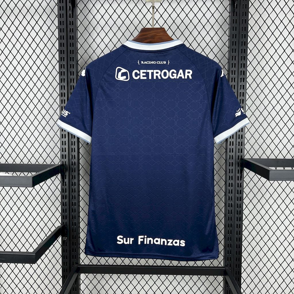 Camisola Racing Club 2025-26 Alternativa Azul Versão Adepto