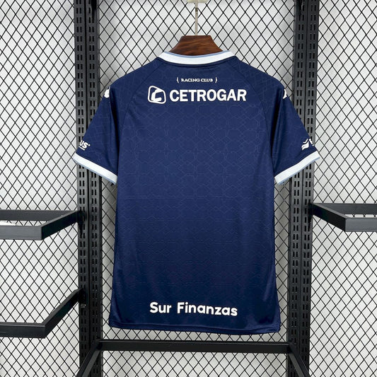 Camisola Racing Club 2025-26 Alternativa Azul Versão Adepto