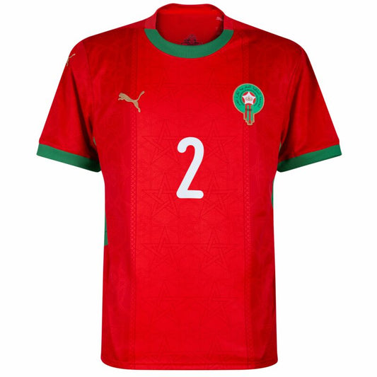 Camisola Marrocos 2024 Principal Versão Adepto HAKIMI #2