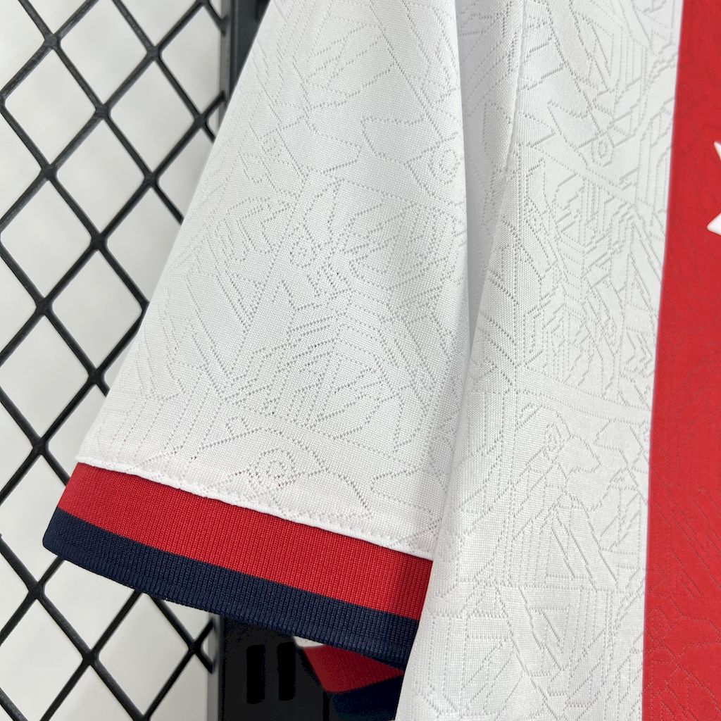 Camisola San Lorenzo 2025-26 Alternativa Branca Versão Adepto