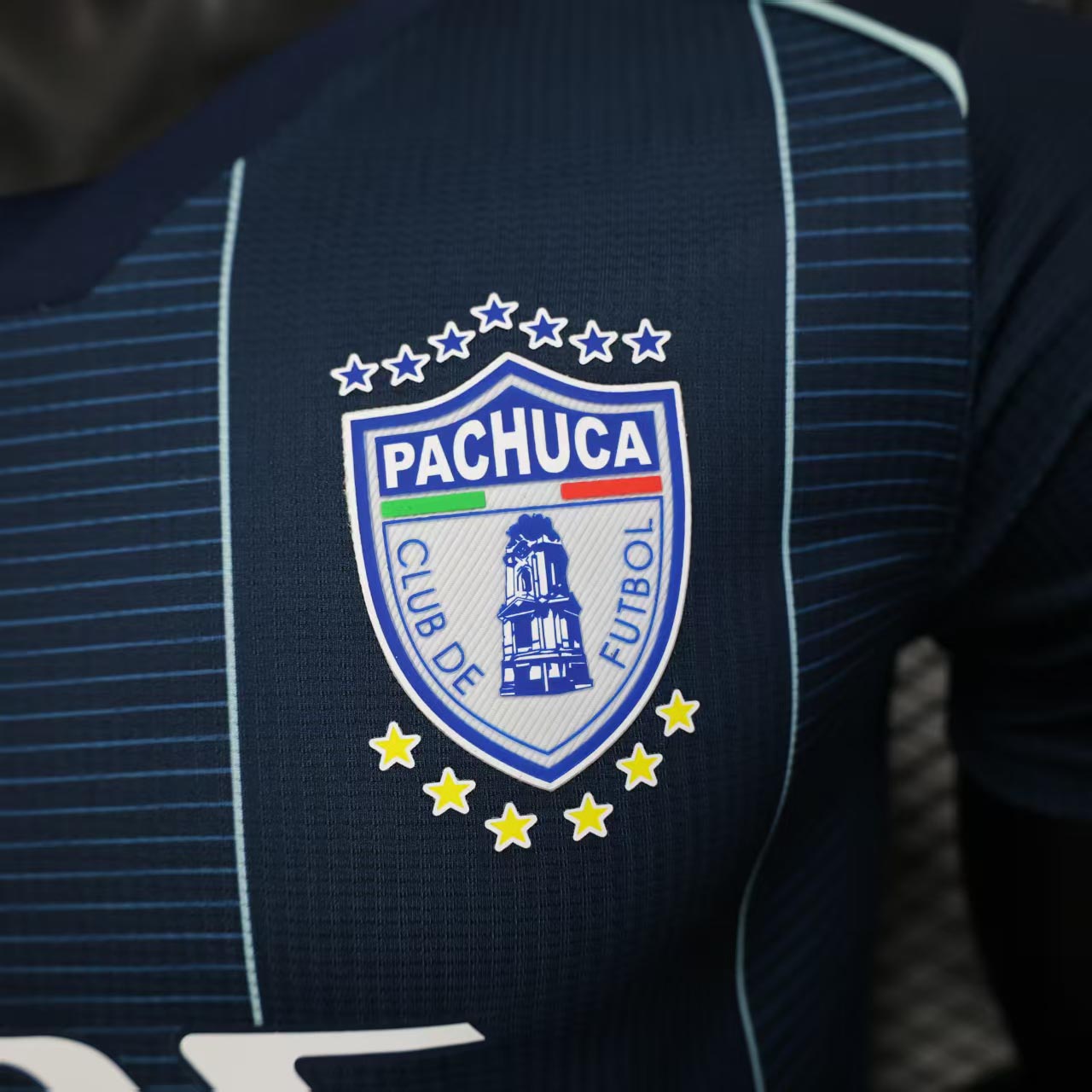 Camisola CF Pachuca 2025-26 Alternativa Azul Versão Jogador