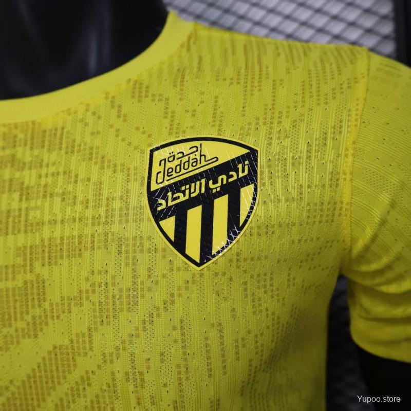 Camisola Al-Ittihad Club 2025-26 Edição Especial Versão Jogador