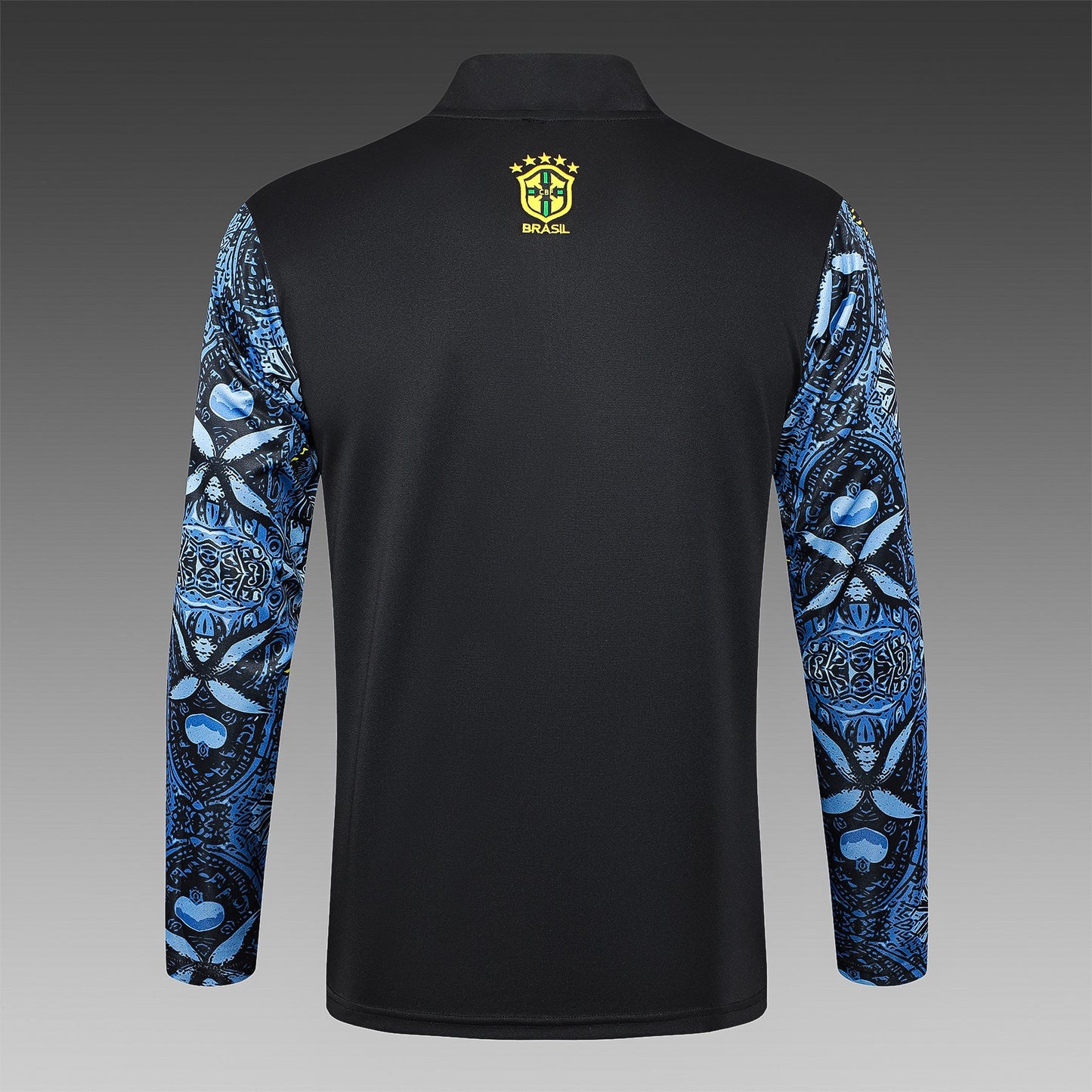 Fato de Treino Brasil 2024 - Camisola com Fecho