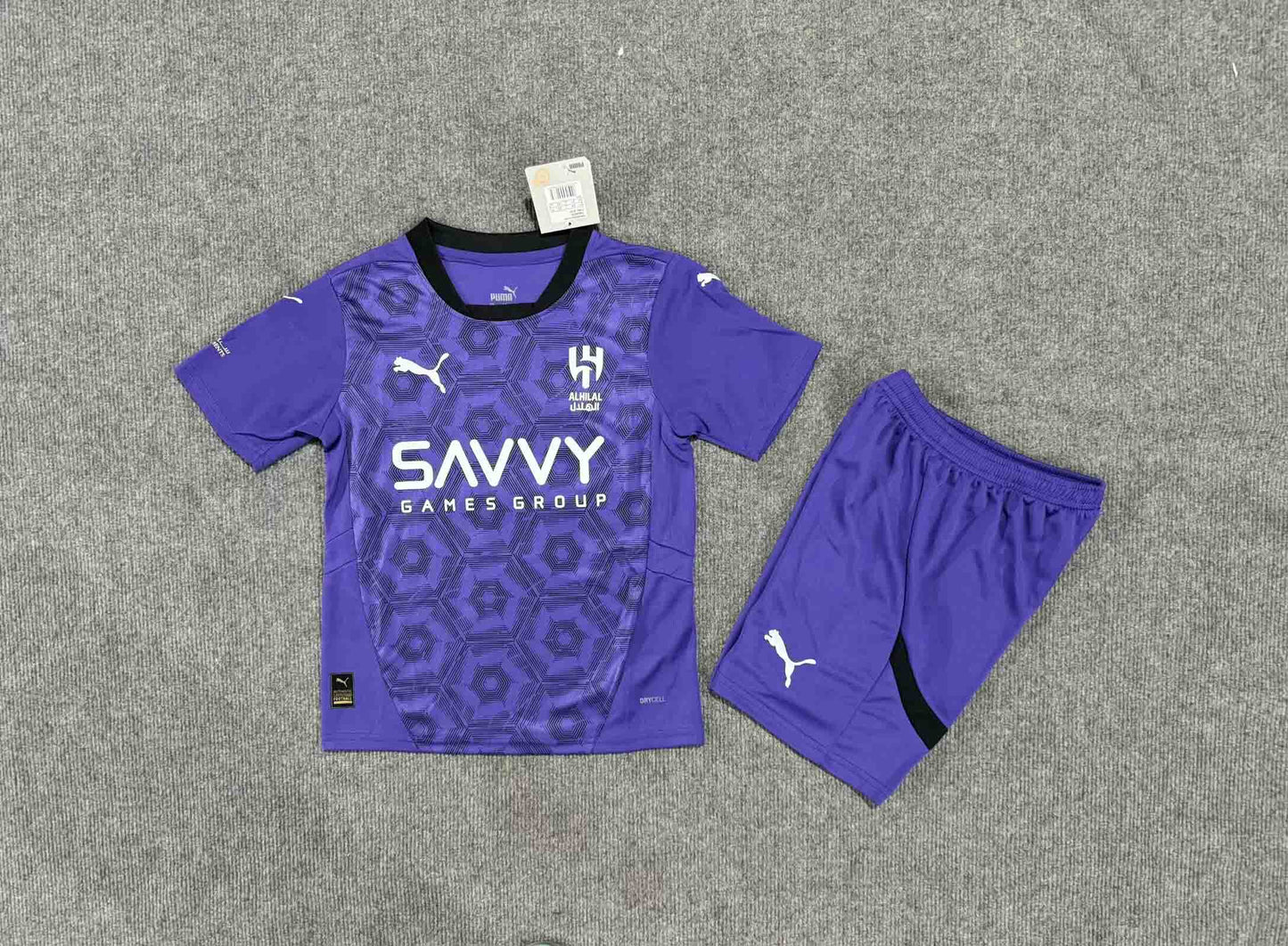 Kit Criança Al-Hilal SFC 2024-25 Alternativo