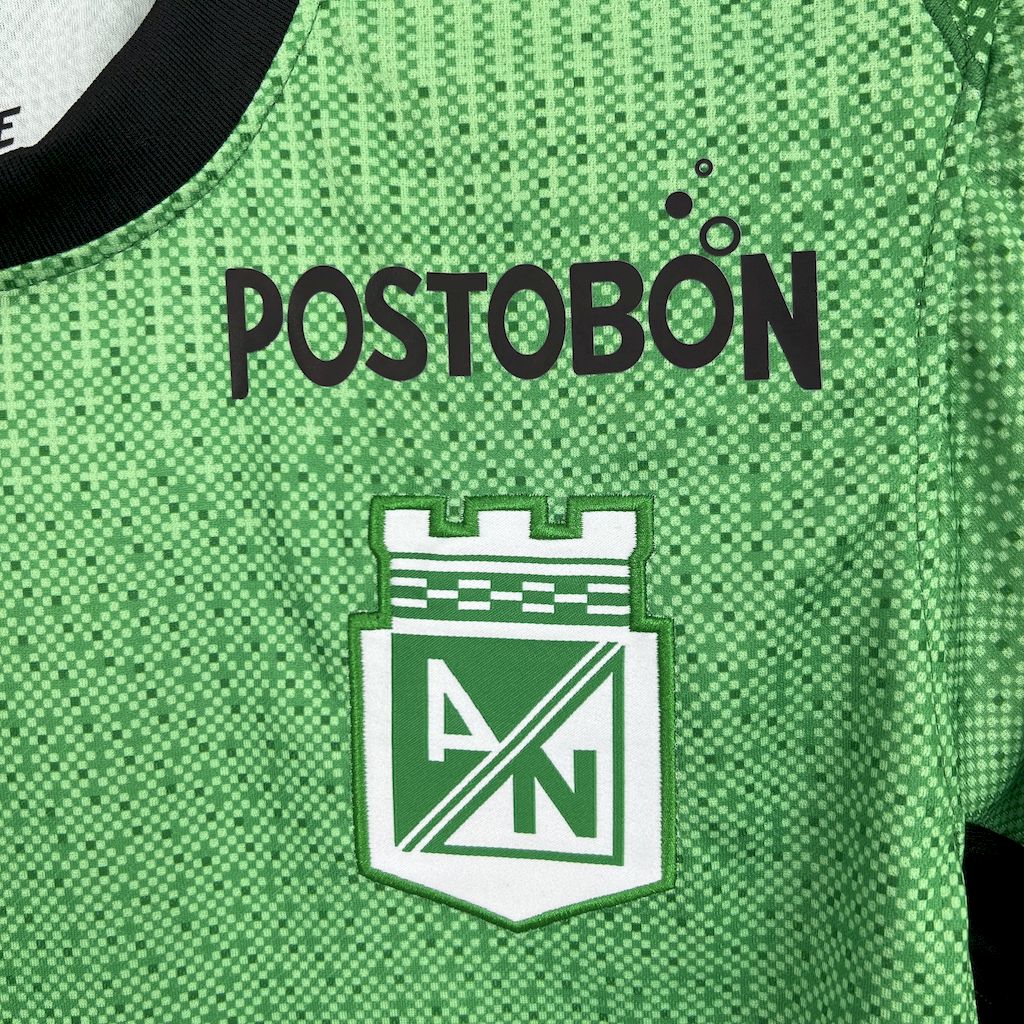 Camisola Atletico Nacional 2025-26 Alternativa Verde Versão Adepto