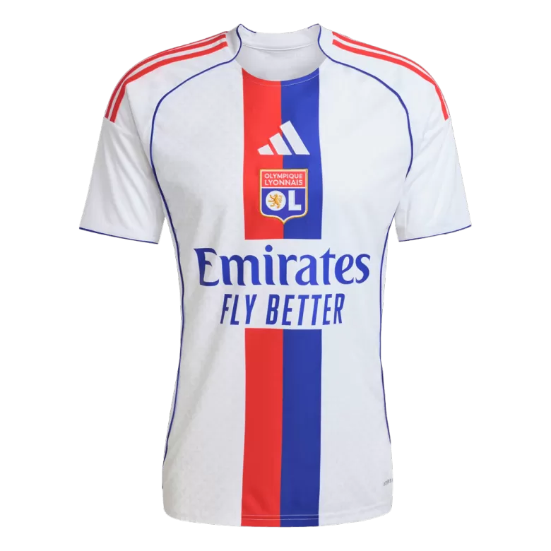 Camisola Olympique Lyon 2025-26 Principal Versão Adepto