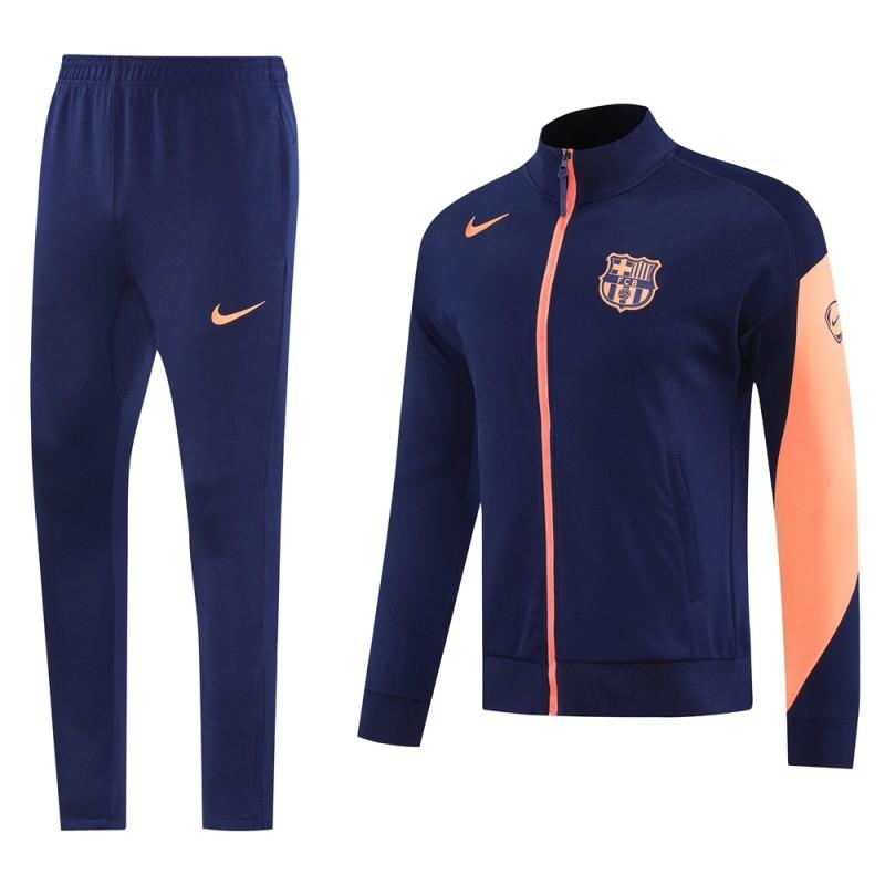 Fato de Treino FC Barcelona 2025-26 - Casaco sem Capuz