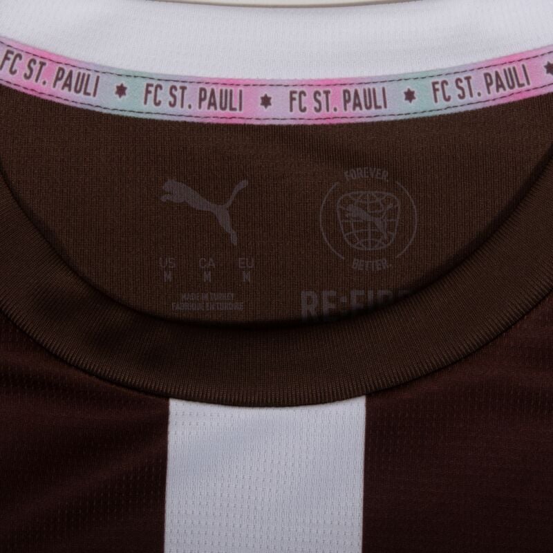 Camisola Manga Comprida FC St. Pauli 2025-26 Principal Versão Adepto IRVINE #7