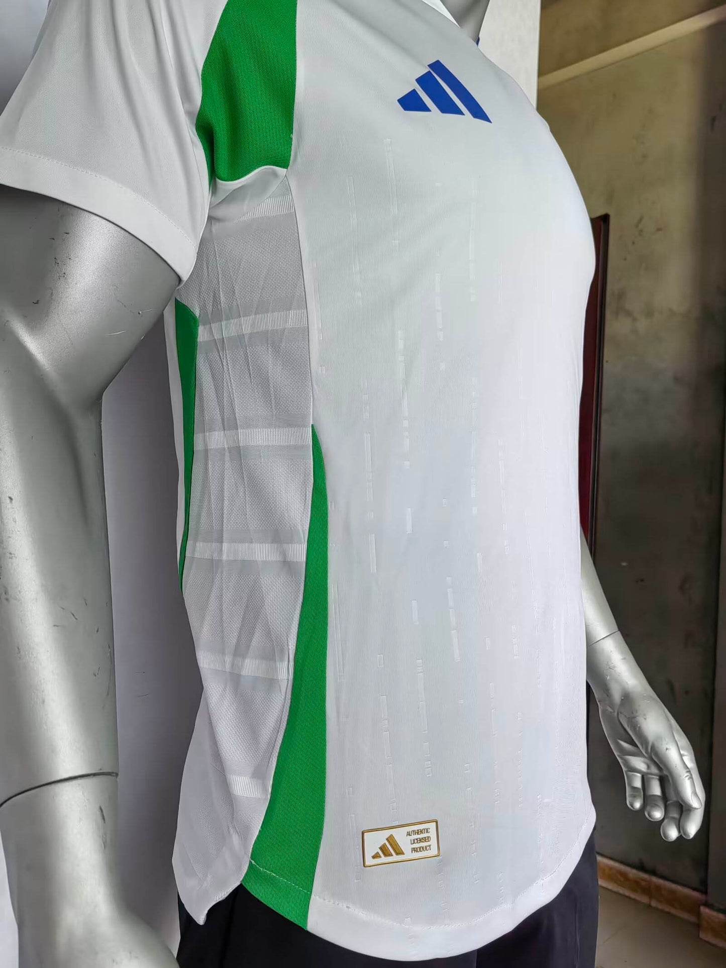 Camisola Italia 2024 Alternativa Branca Versão Jogador