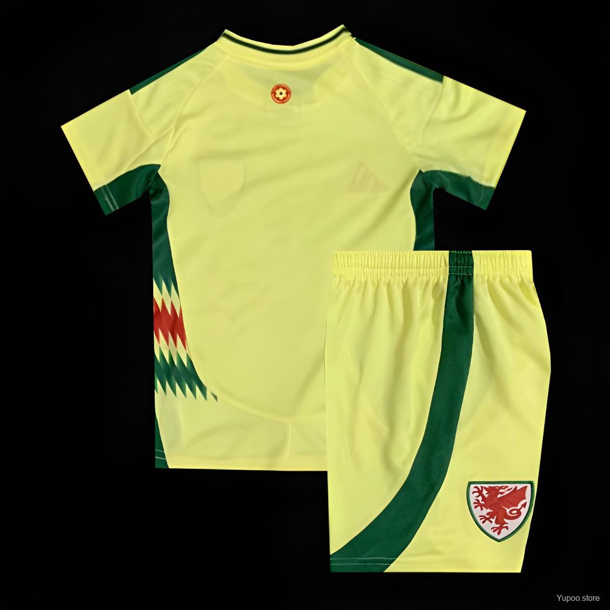 Kit Criança Pais de Gales 2024 Alternativo