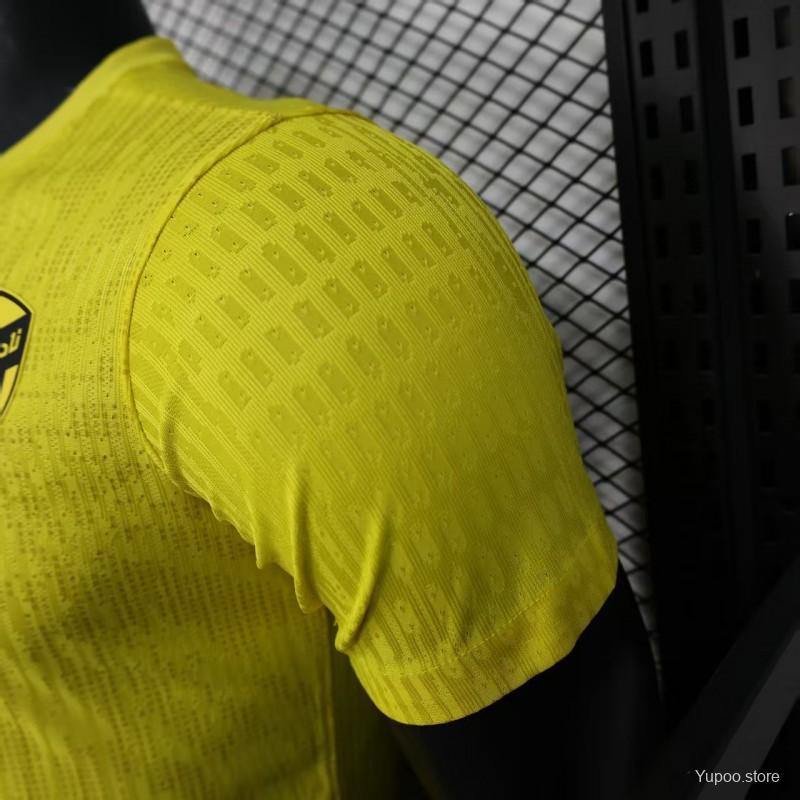 Camisola Al-Ittihad Club 2025-26 Edição Especial Versão Jogador