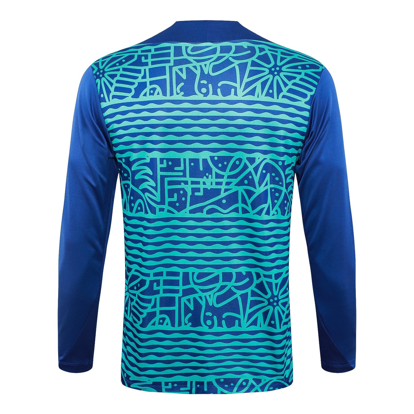 Fato de Treino Brasil 2024 - Camisola com Fecho