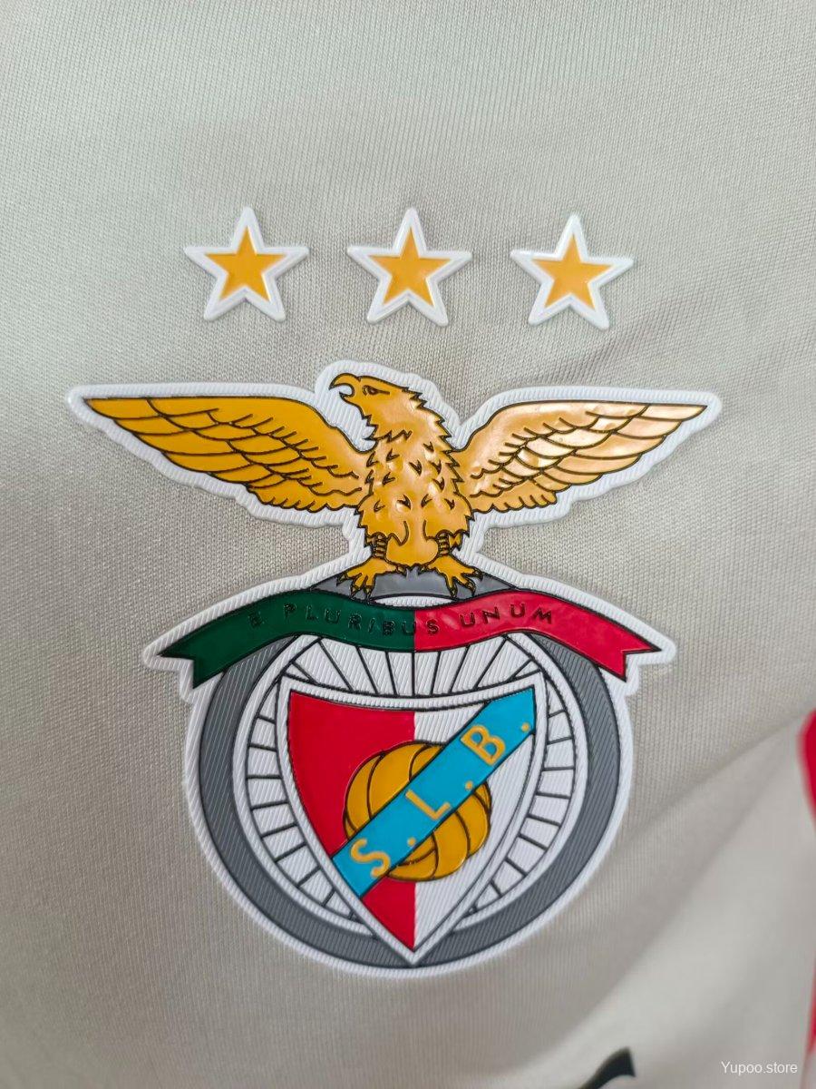 Camisola SLB 2025-26 Alternativa Beje Versão Jogador
