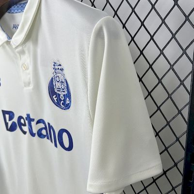 Camisola FCP 2025-26 Alternativa Branca Versão Adepto