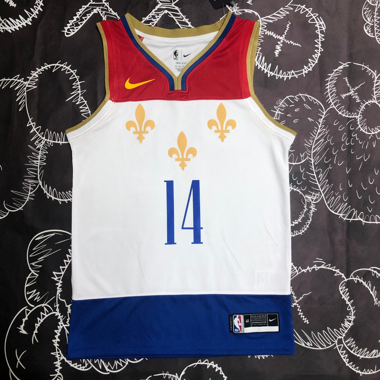 Camisola NBA 2020 New Orleans Pelicans