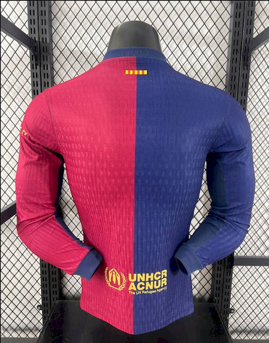 Camisola Manga Comprida FC Barcelona 2025-26 Edição Travis Scott Versão Jogador