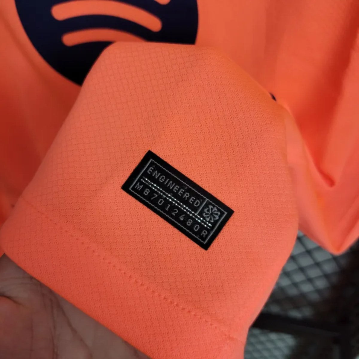 Camisola FC Barcelona 2025-26 Alternativa Laranja Versão Adepto