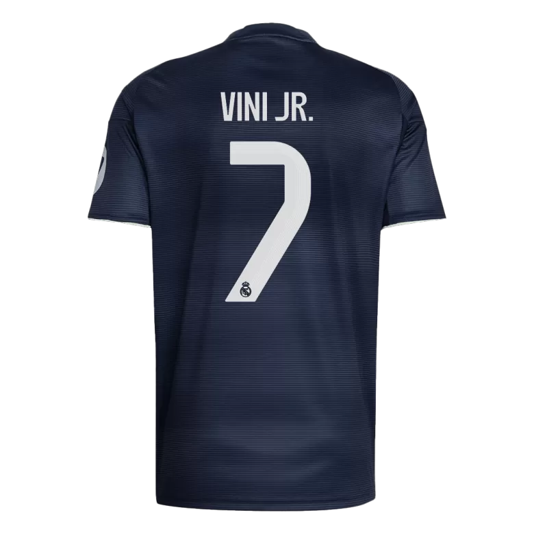 Camisola Real Madrid CF 2025-26 Alternativa Azul Escura Versão Adepto VINI JR. #7