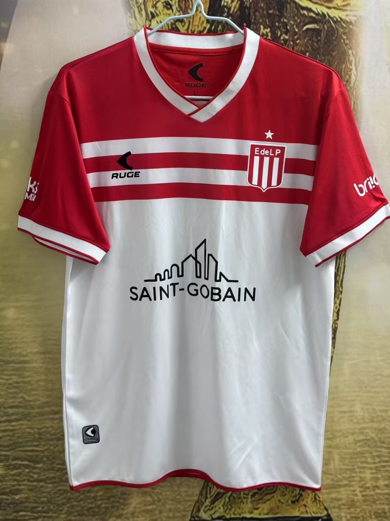 Camisola Estudiantes 2025-26 Alternativa Branca Versão Jogador