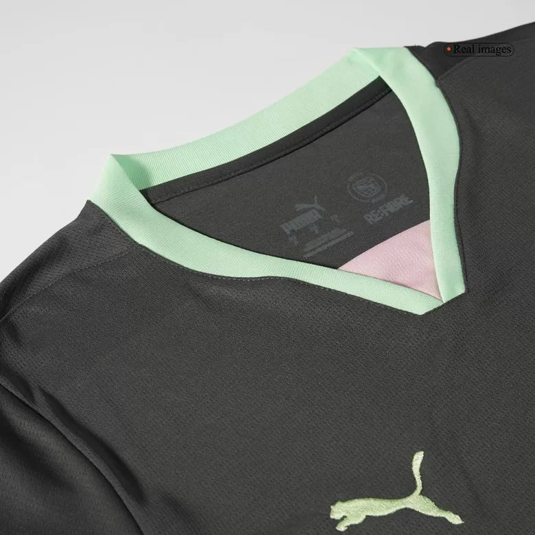 Camisola Ac Milan 2024-25 Alternativa Preta Versão Adepto PULISIC #11