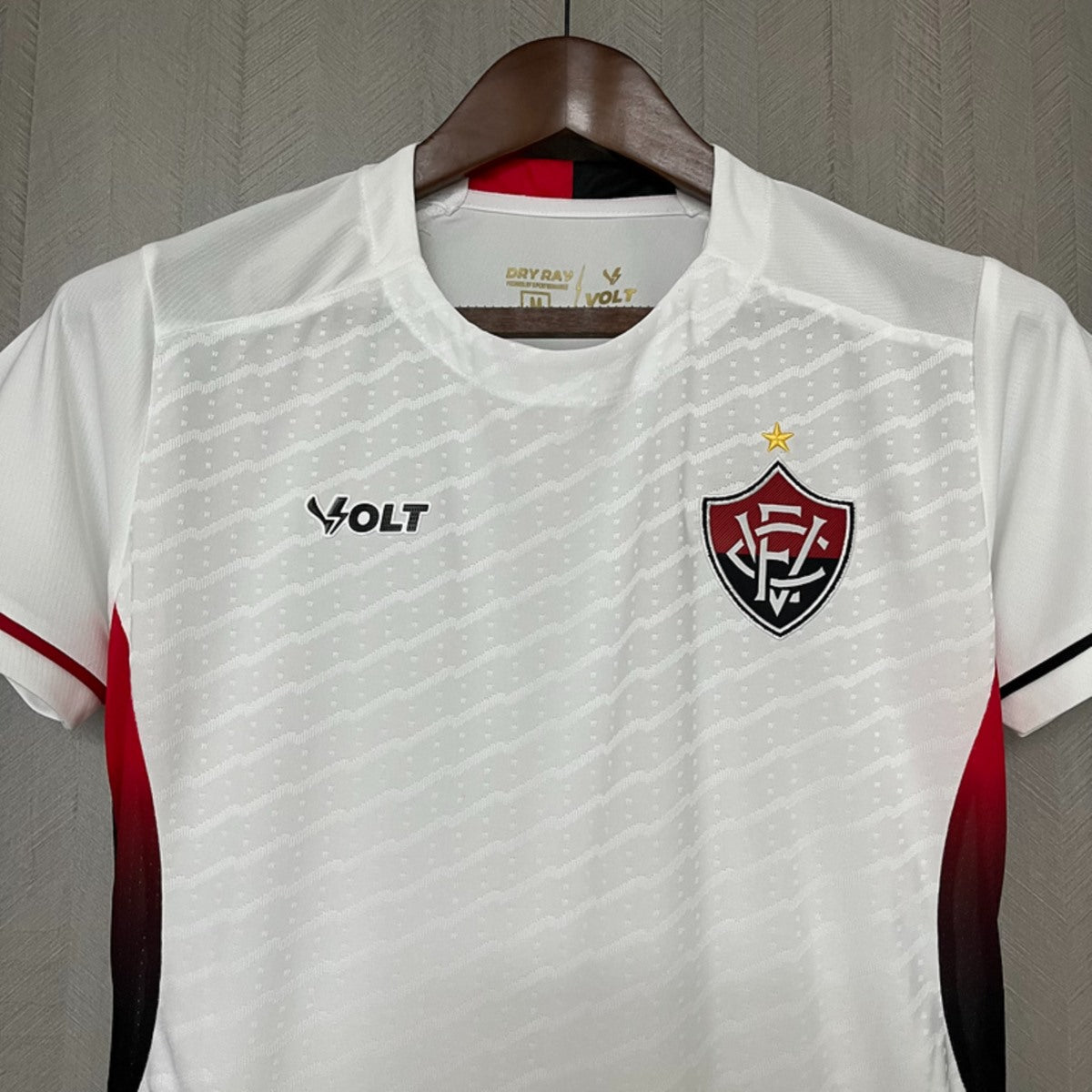 Camisola EC Vitoria 2025-26 Alternativa Branca Lisa Versão Mulher