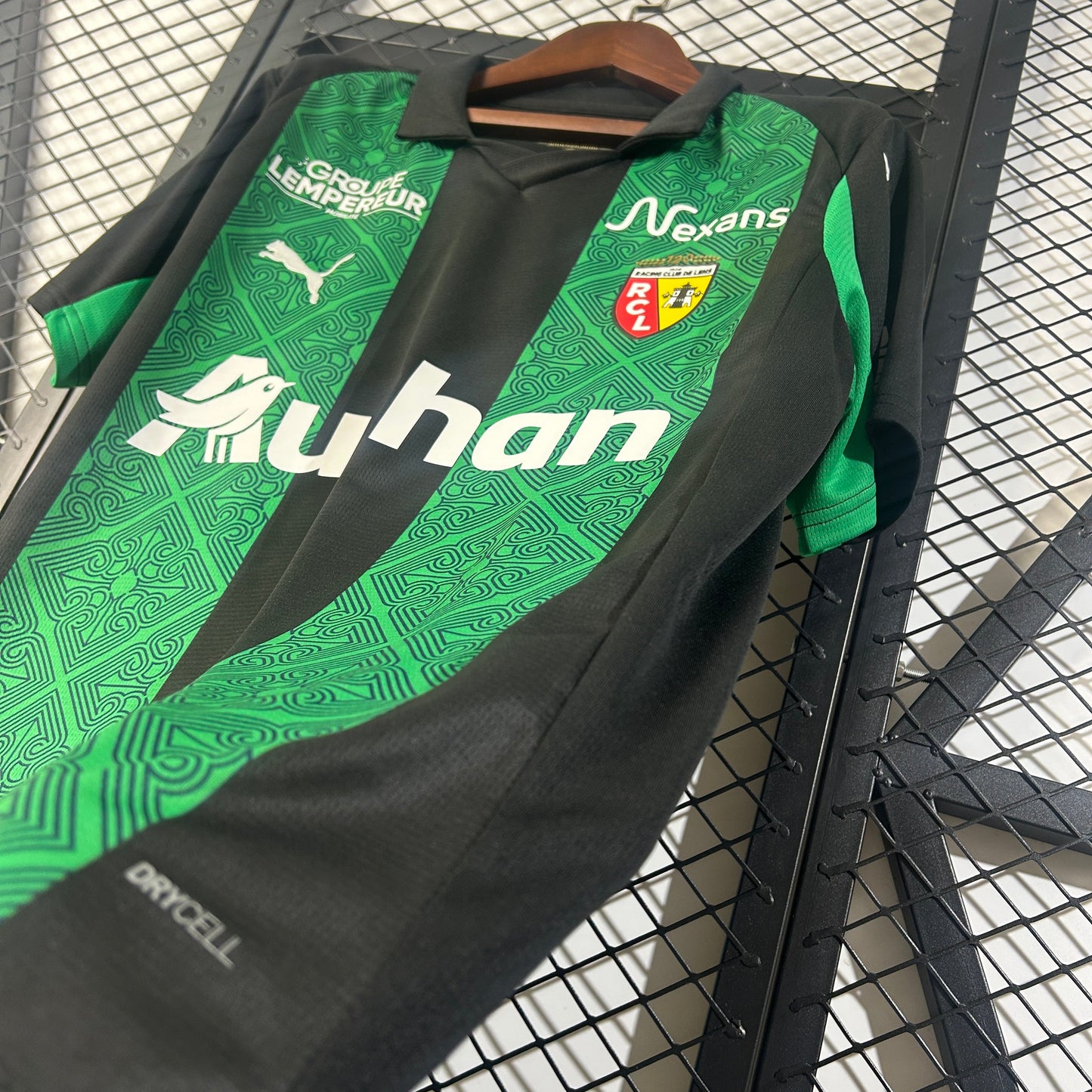 Camisola RC Lens 2025-26 Alternativa Verde Versão Adepto