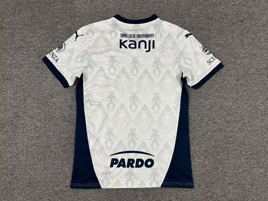 Camisola CA Independiente 2025-26 Principal Alternativa Branca Versão Adepto