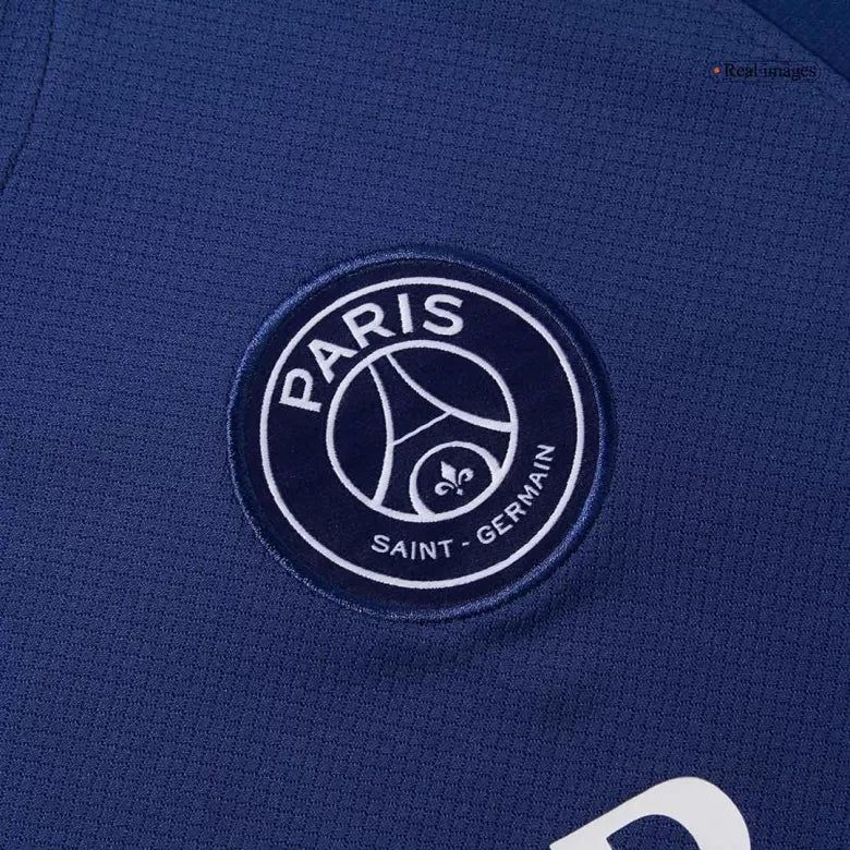 Camisola FC Paris Saint-Germain 2024-25 Alternativa Azul UCL Versão Adepto KVARATSKHELIA #7