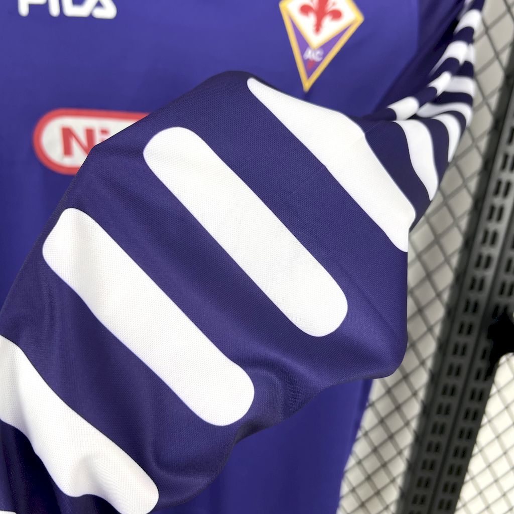 1998-99 ACF Fiorentina Long-Sleeve Home Jersey