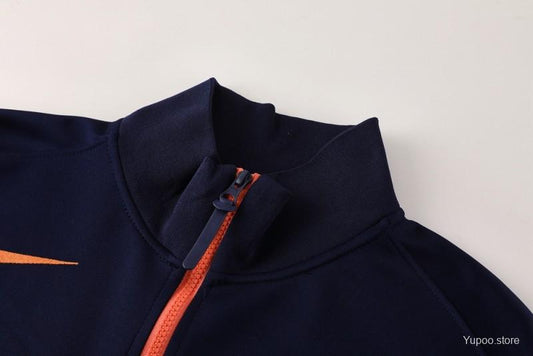 FC Barcelona 2025-26 Tracksuit – Crewneck Top