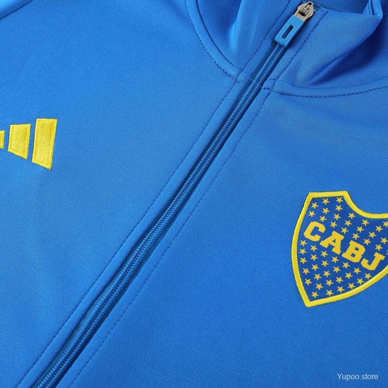 Fato de Treino CA Boca Juniors 2024-25 - Casaco sem Capuz