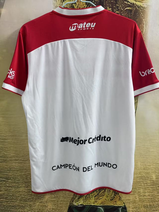 2025-26 Estudiantes White Away Player Version Jersey