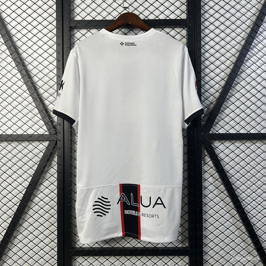 Camisola RCD Maiorca 2025-26 Alternativa Branca Versão Adepto