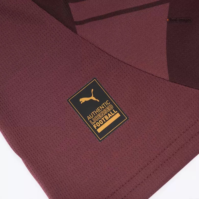 Camisola MCI 2024-25 Alternativa Vermelha UCL Versão Adepto HAALAND #9