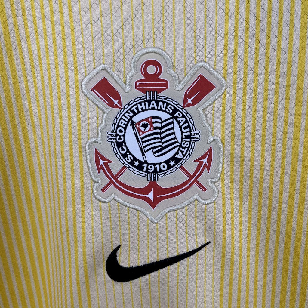 Camisola SC Corinthians 2025-26 Guarda-Redes Versão Adepto
