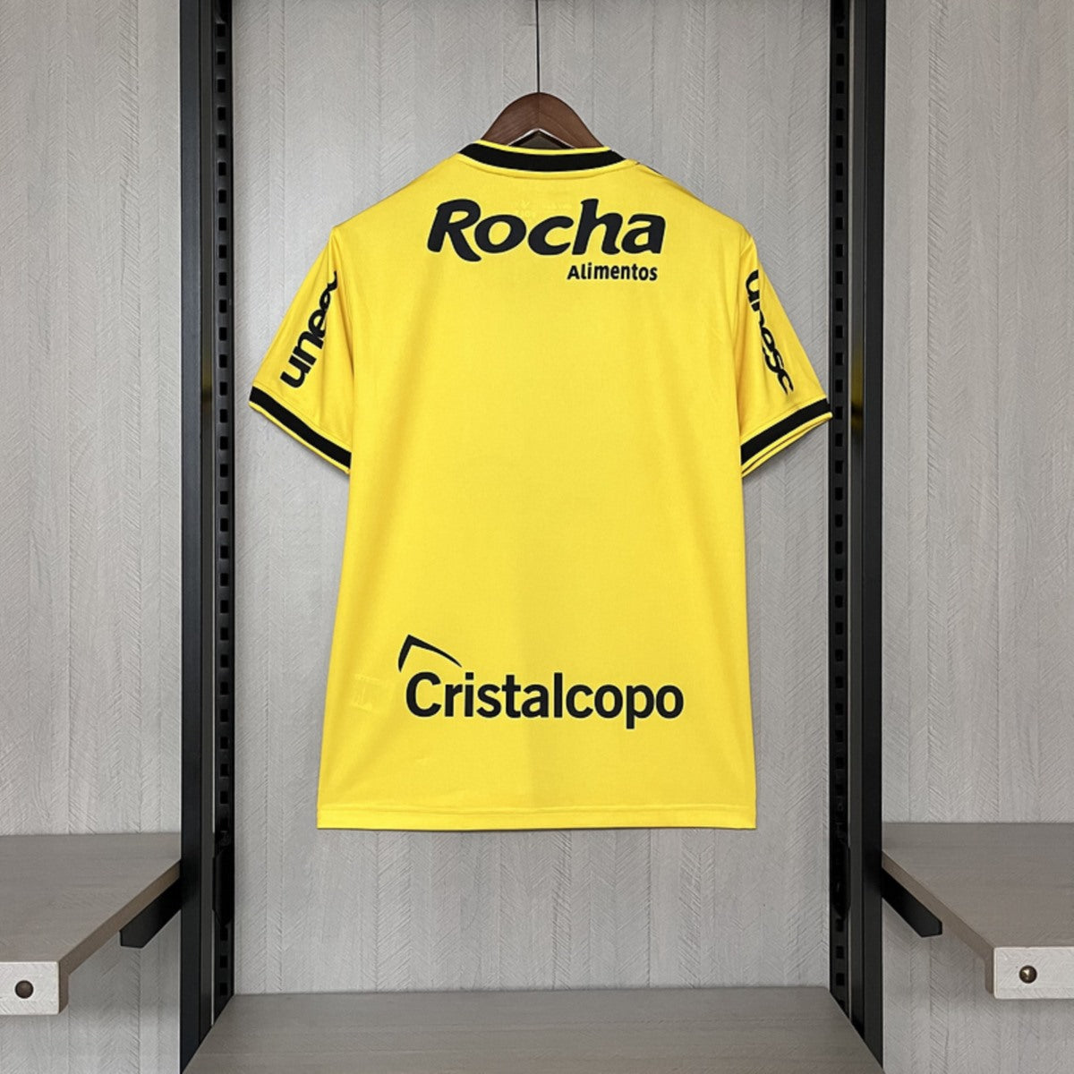 Camisola Criciuma EC 2025-26 Alternativa Amarela Versão Adepto