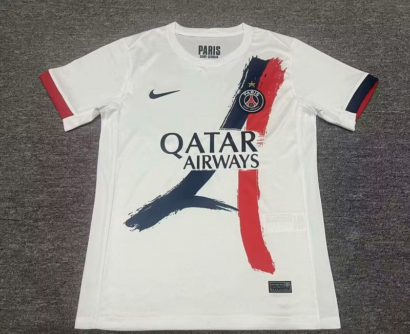 Camisola FC Paris Saint-Germain 2025-26 Alternativa Branca Versão Adepto