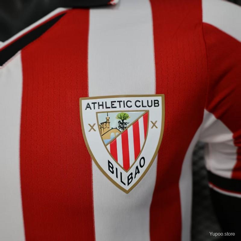 Camisola Athletic Club Bilbao 2025-26 Principal Versão Jogador