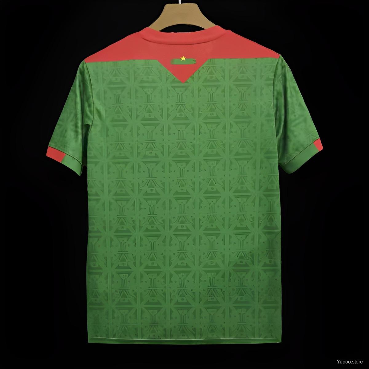 Camisola Burkina Faso 2024 Principal Versão Adepto