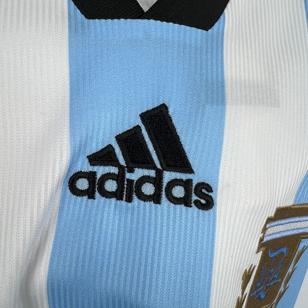 Long Sleeve Argentina Jersey 1998 Home