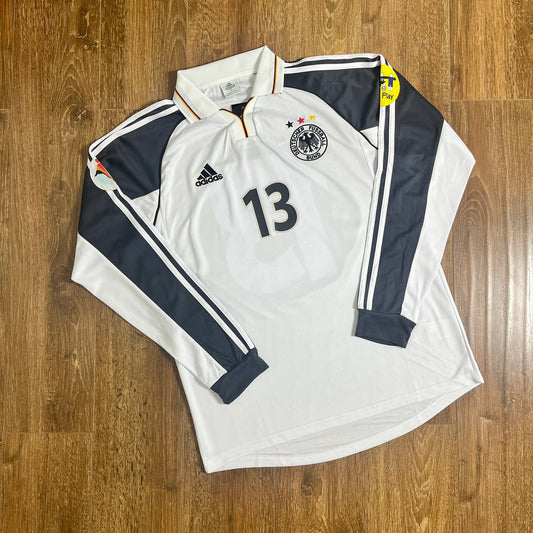Long Sleeve Germany Jersey 2000 Home BALLACK #13